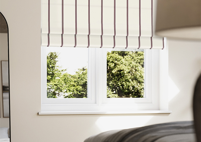 The British Stripe Co. Victoria, London No.1 - Twist&Fit Roman Blind - Image 5